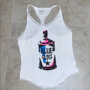 Vintage Replay tank top